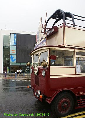 Hastings Trolleybus restoration Group at the Towner in Eastbourne